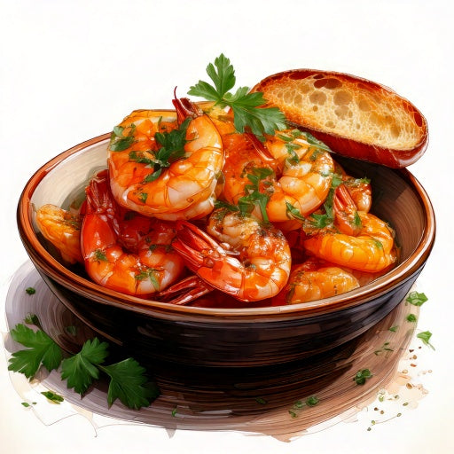 Gambas al ajillo
